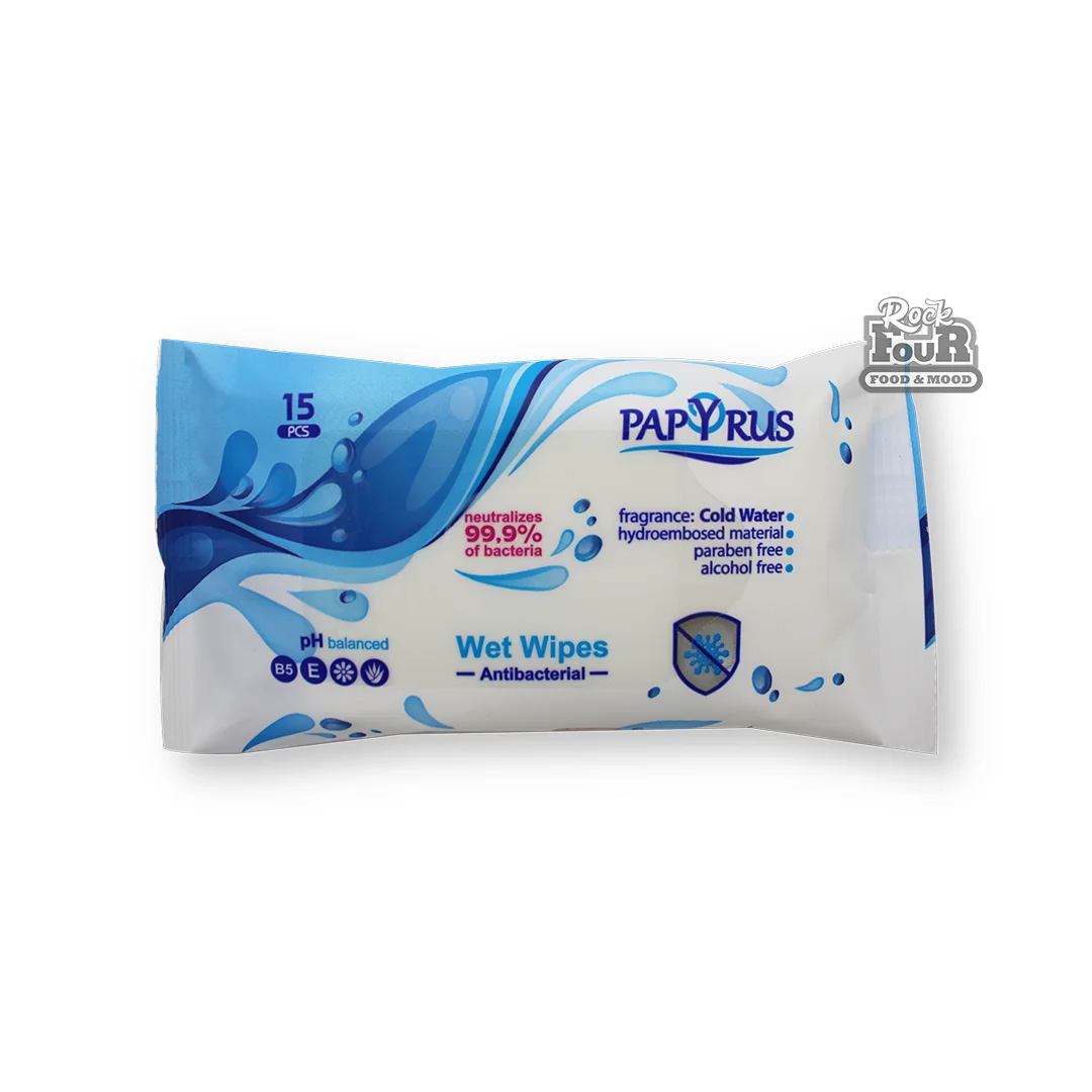Wet wipes "Papyrus" 15pcs